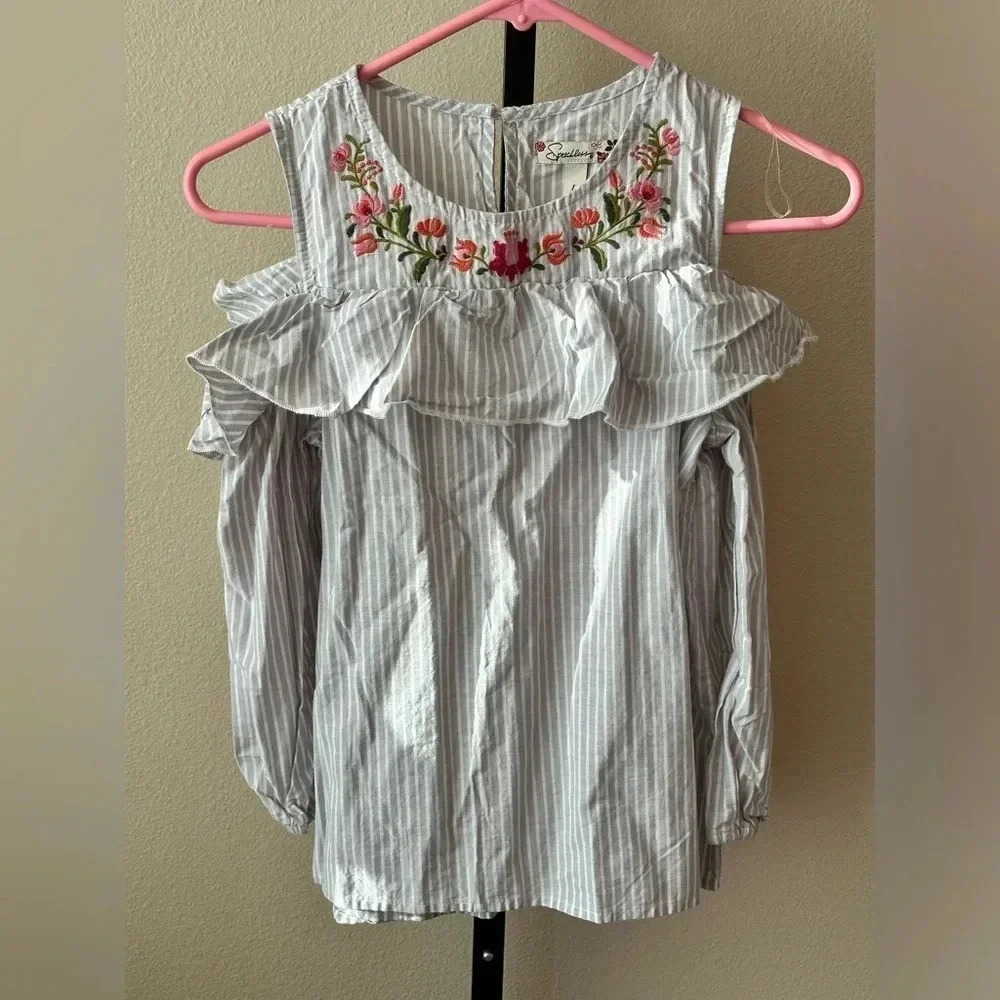 Speechless size large cotton blouse